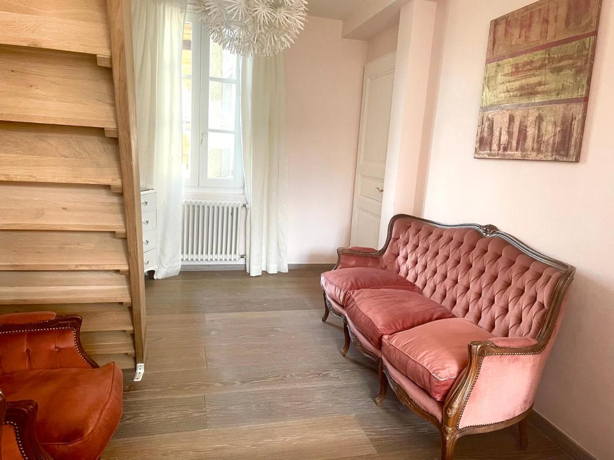 Elegantes Haus In Der Altstadt Caslano Dış mekan fotoğraf